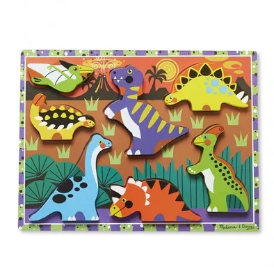 Obrázok produktu pre MELISSA Drevené dinosaury Puzzle 13747