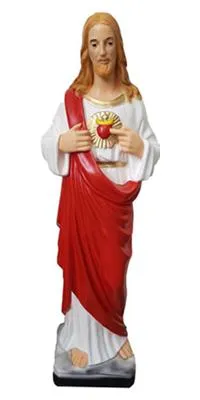 Immagine prodotto di Figura decorativa, statua, scultura, 82 cm. Figure, statue, sculture per giardino, Gesù, modello N94