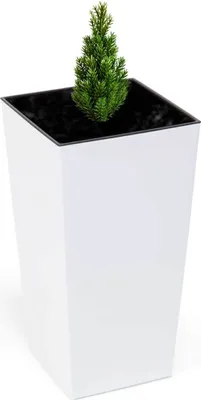 Obrázek produktu pro Obal na květináč FINEZIA DEKOR plastový 25x25x46cm