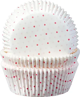 Produktbild von Demmler Muffinformen Mikropunkte - zum Dekorieren selbstgemachter Muffins - 60 Stück - aus Pergamentersatz