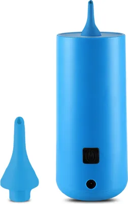 Produktbild von Mini-Elektro-Ballonpumpe, tragbare Ballon-Ballon-Blasmaschine mit Presse und automatischem Aufblas-Ballon-Inflator, rutschfeste Luftpumpe fuer Helium-Ballons, alle Ballons