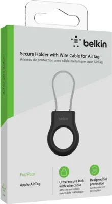 Immagine prodotto di Belkin - Custodia per Airtag - Nero - per Apple AirTag