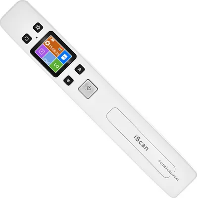 Produktbild von Handheld-Stiftscanner für Dokumente, Bücher und Bilder 1050DPI Auflösung Hochgeschwindigkeitsscannen im A4-Format JPEG/PDF-Format Farbiges LCD-Display