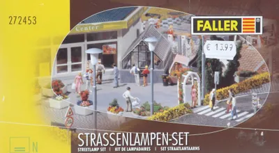 Produktbild von Faller 272453 Straßenlampen-Set Spur N in
