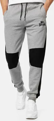 Produktbild von Herren Jogginghose schmale Passform SMERRAL Marl Grey/Black 3XL Lonsdale