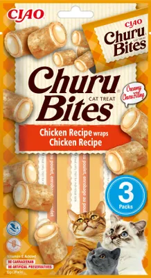 Immagine prodotto di Churu Cat Bites Huhn Rezeptanzeige 12X30Gr