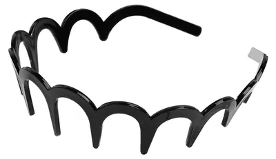 Produktbild von Damen-Haarband mit Wellenmuster, sicherer Halt, dehnungsfrei, Retro-Stil, ideal für Make-up und den Alltag. Haaraccessoire