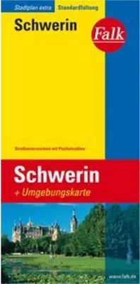 Produktbild von Falk Stadtplan Extra Standardfaltung Schwerin 1:20 000