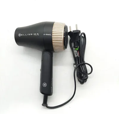Produktbild von Bellissima B-Travel, AC, Schwarz, Gold, Einfarbig, 1,8 m, 1400 W, 110 - 120/220 - 240 V