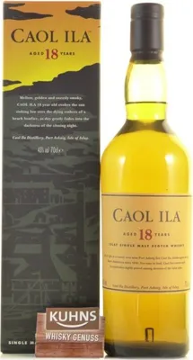 Produktbild von Caol Ila 18 Jahre Islay Single Malt Scotch Whisky 43% Vol. 0,7l