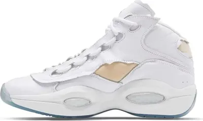 Produktbild von Reebok GW5000 Schuhe Weiß Beige mit Obermaterial aus Echtleder, Synthetik, Textil und Schnürverschluss