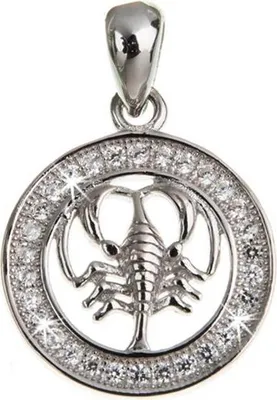 Produktbild von SILBERKETTEN STORE Anhänger Sternzeichen - 925 Silber - Krebs