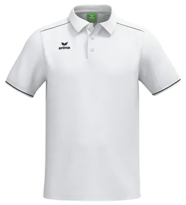 Produktbild von Erima Cmpt Poloshirt Weiß/Schwarz
