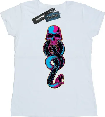 Produktbild von Harry Potter - "Dark Mark" T-Shirt für Damen BI23389 (S) (Weiß)