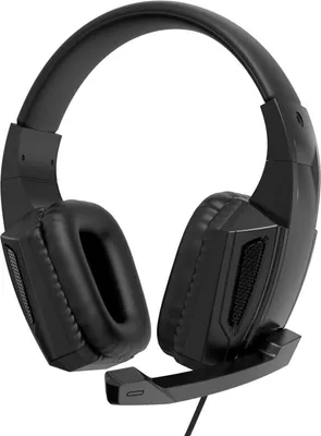 Image de XO casque de jeu GE-01 pour Xbox One, PS4, PC, casque de jeu stéréo supra-auriculaire de 3,5 mm avec microphone serre-tête RGB
