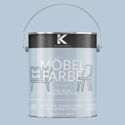 Produktbild von Kenzopaints 2,5Liter Möbelfarbe Möbellack - Seeluft aus Helsinki