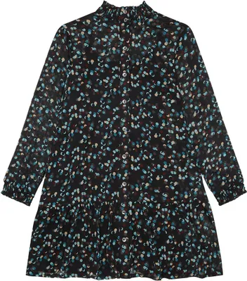 Produktbild von Tom Tailor 1033951 Kleid Schwarz 164 cm Mädchen Schwarz 164 cm