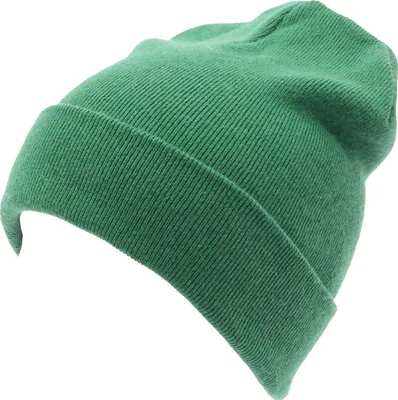 Productafbeelding van 5143AG damesmuts VICOLO, groene wollen mix, beanie