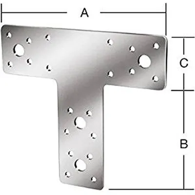 Immagine prodotto di Connettore piatto T 160x98x45mm