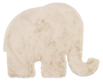 Produktbild von Kinderteppich - Huggy Elefant Cremefarben