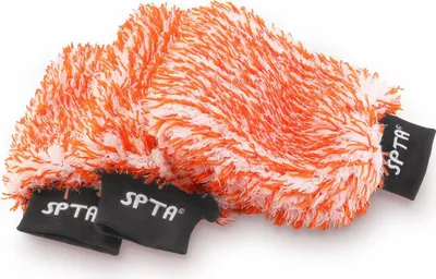 Image de SPTA, ensemble de 3 microfibres – élimine facilement les saletés tenaces – idéal pour le lavage automobile