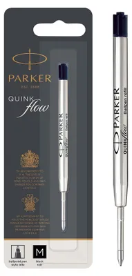 Produktbild von PARKER Kugelschreiber Mine QUINKflow M schwarz Blister
