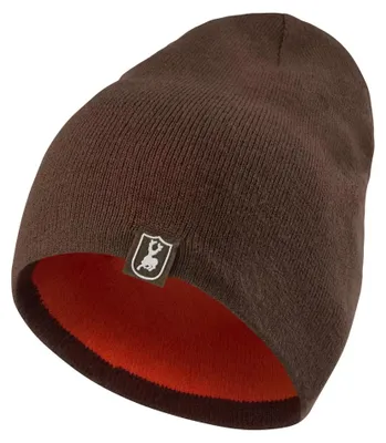 Immagine prodotto di Cappellino lavorato a maglia Deerhunter Cumberland - reversibile, colore: arancione, taglia: unica