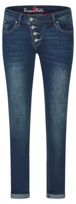 Produktbild von Buena Vista - Damen 5-Pocket Jeans, Malibu stretch denim (BV-B5001-369), Größe:S, Buena Farben:denim wash (7274)