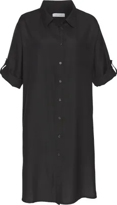 Produktbild von LASCANA Longbluse schwarz Größe 34