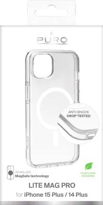Produktbild von SBS PUIPC1567LITEMPWHI, Cover, Apple, iPhone 15 Plus, 17 cm (6.7"), Transparent