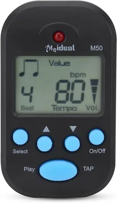 Produktbild von Sonstiges Musikinstrument Mini Metronom, Digitale Beat, fuer Klavier, Geige, Gitarre, Mit Tapfunktion