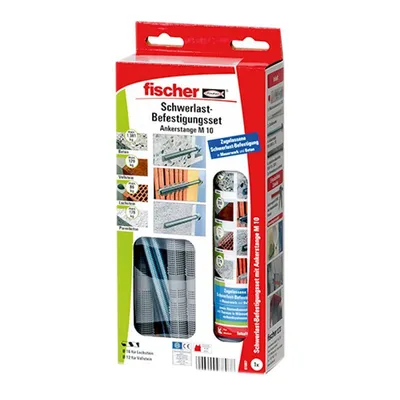 Image de Fischer 300 T SBS Set M 10 6 pièce(s) Crochet à vis & jeu de chevilles (97807)