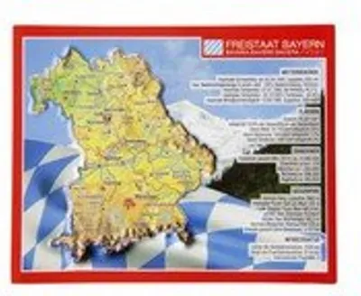 Image de Carte postale en relief Bavière