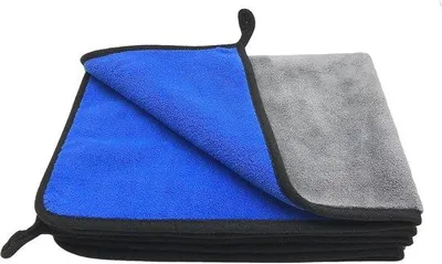 Productafbeelding van Microvezeldoeken voor auto-onderhoud - 3 stuks, zacht en effectief voor interieurreiniging - 30 x 30 cm