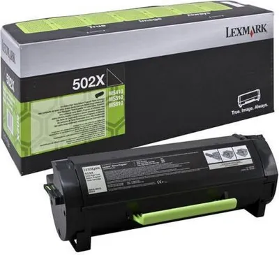 Obrázok produktu pre Lexmark 50F2X0R, 10000 strany, Čierna, 1 kusov