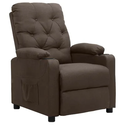 Produktbild von Design Möbel Relaxsessel Braun Stoff - 2024 Neu