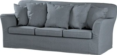 Produktbild von Dekoria Bezug für Tomelilla 3-Sitzer Sofa nicht ausklappbar, grau, Sofahusse, Tomelilla 3-Sitzer