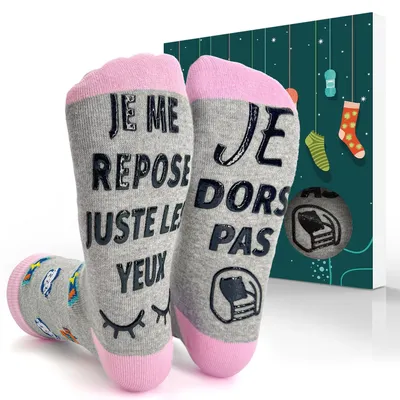 Produktbild von Graue Lustige Socken für Damen