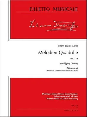 Produktbild von Melodien-Quadrille op.112 für OrchesterStimmensatz (Streicher 4-3-2-2-1)