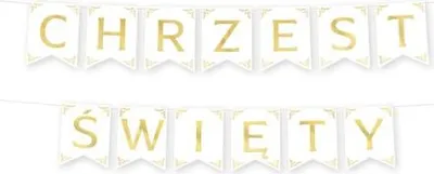 Zdjęcie produktu dla banner CHRZEST ŚWIĘTY 160 cm | 127711