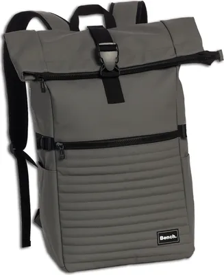 Produktbild von Bench uni Reißverschluss Businessrucksack grau Kunststoff PolyurethanORI315K