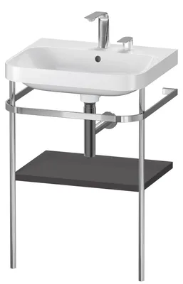 Produktbild von DURAVIT HP4835E8080 Metallkonsole bodenst. m. HD.2 Plus
