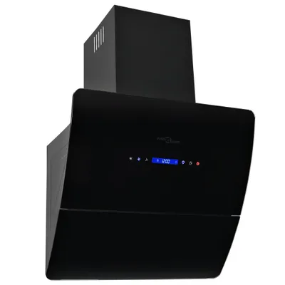 Produktbild von Wandhaube Edelstahl 756 m³/h 60 cm Schwarz