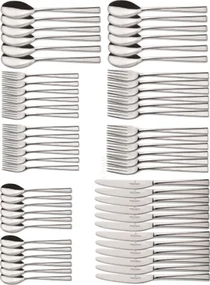 Produktbild von Picard & Wielpütz - Besteckset 60teilig - Serie Monterey bright steel - Edelstahl - poliert - spülmaschinenfest, Size:60 SET
