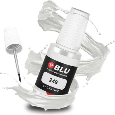 Produktbild von BLU Auto Lackstift Weiss kompatibel für Toyota 249 Bianco | Auto Lack Reparatur Ausbesserungslack