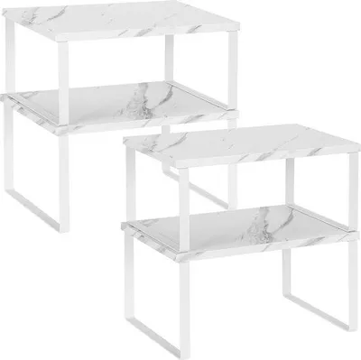Productafbeelding van Keukenkast Organizer Set van 4 - Opbergbakken voor Keuken Organisatie