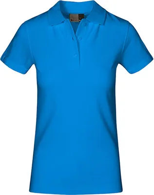 Produktbild von Superior Poloshirt Plus Size Damen, Türkis, XXXL
