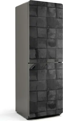 Produktbild von Steinfliesenstruktur – Magnetische Kühlschrank Abdeckung – Dekorfolie magnetisch Küche – Kühlschrank Magnet Deko – selbstklebende Magnettafel – Magnetfolie für Kühlschranktür – 60x180 cm