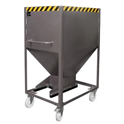 Produktbild von Bauer Silobehälter SR-D 600, lackiert, Mausgrau
