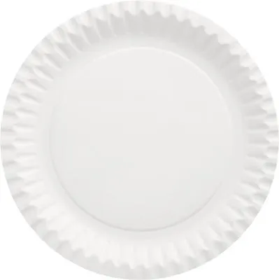 Produktbild von 600 Teller, Pappe rund Ø 23 cm weiss